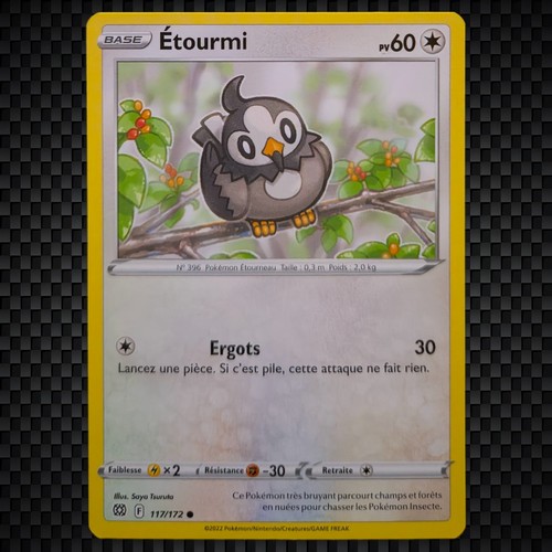 Cartes pokémon étourmi - pokémon, :