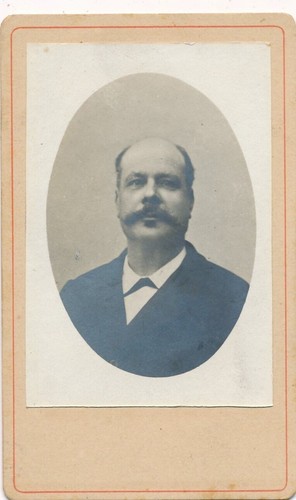 Photo ancienne cdv portrait - photo,