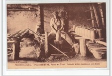 VERNEUIL - Paul Demeure, Potier au Tour - Spécialité d'objets fantaisie en g