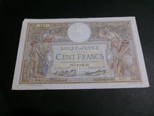 BILLET FRANÇAIS - 100 Francs Luc Olivier Merson.Banque de France
