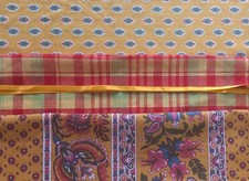 Lot coupons tissu motifs - 3,