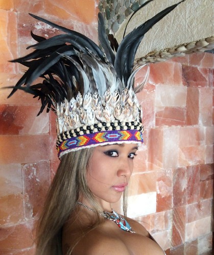 Coiffe indienne war bonnet - coiffe,