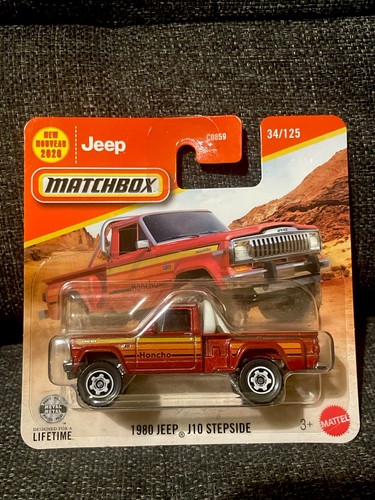 Miniature matchbox jeep j10 - miniature,