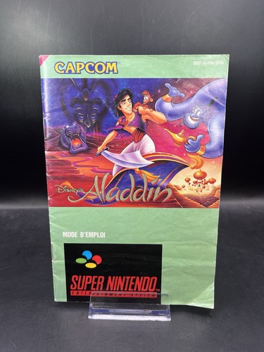 Aladdin notice mode emploi - mode, d’emploi