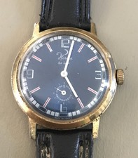 Ancienne Montre Mécanique Herma De Lux Fonctionne Années 60 15 Rubis