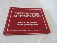 l'art de vivre au temps jadis