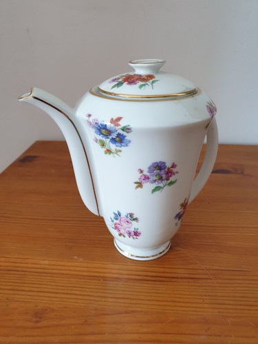 Jolie théière porcelaine - en,