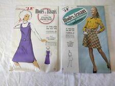 Modes & Travaux 2 Patrons de couture tailles 38-42-46 Robe et 2 pièces