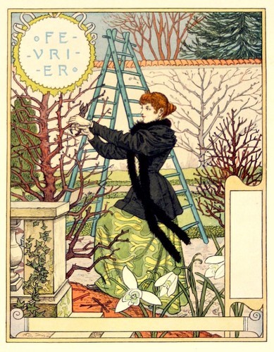 Postcard vintage print repro - vintage,