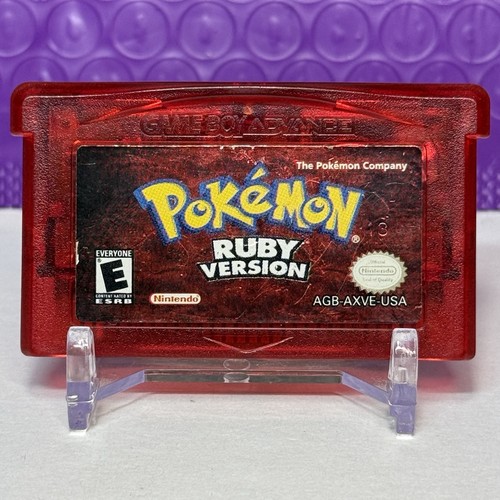 Pokemon ruby version gba - ruby,