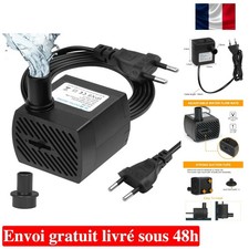 Flintronic Mini Pompe à Eau 350 L/H - Idéale pour Aquariums et Fontaines