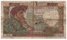 France 50 Francs Jacques Coeur