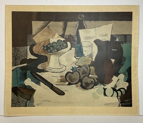 Ancienne lithographie georges - ancienne,