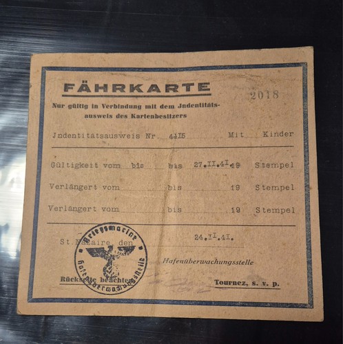 Rare fährkarte - rare, bac)