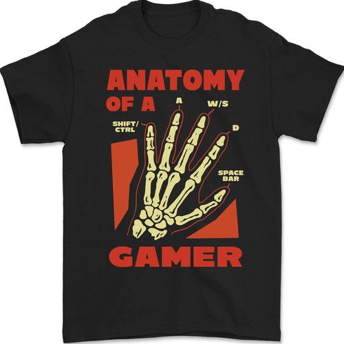 Joueur anatomie drôle jeux - joueur,