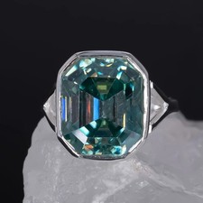 Rare bague diamant bleu - rare,