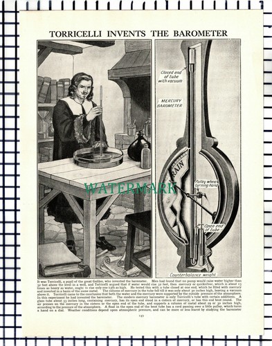 Torricelli invents the - (7278),