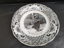 Assiette Militaire début XXe