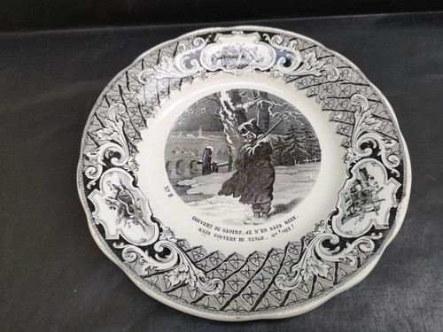 Assiette militaire début xxe - début,
