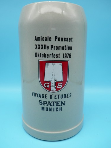Rare chope bière - 1l, spaten
