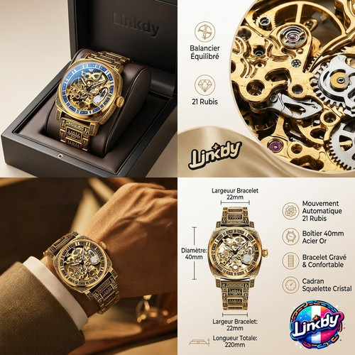 Montre homme automatique - homme,