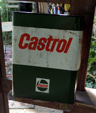 ancien BIDON D HUILE CASTROL