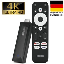 Google TV Stick Mediaplayer Boîte WLAN Mecool MEgo1 4K UHD Bluetooth 5.1 HDR10+