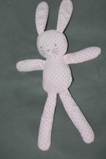 Doudou Lapin rose étoiles