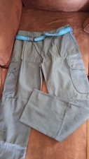 PANTALON de TRAVAIL bleu T44 avec ceinture fournie - NEUF