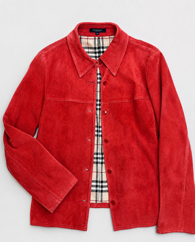 Burberry veste daim - burberry,