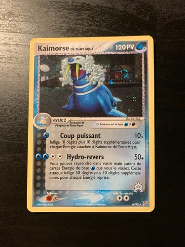 Carte pokémon kaimorse de - pokémon,