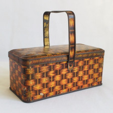 Boîte tôle lithographiée