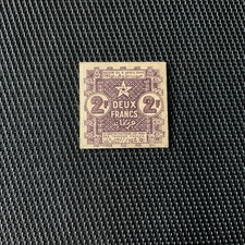 MAROC: 2 Francs 06/04/1944, Empire Chérifien, Pick 43, SUP+/XF+ ?