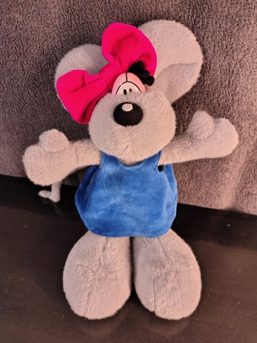 Peluche diddlina grise - diddlina,
