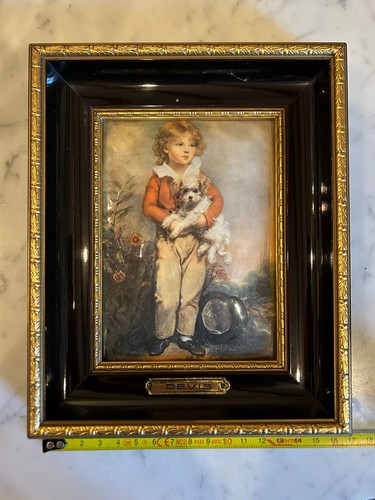 Peinture sur cuivre martelé