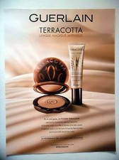 PUBLICITE-ADVERTISING :  GUERLAIN Terracotta  2016 Cosmétique