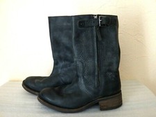 HESCHUNG - BOTTES - CUIR - POINTURE 3,5 UK - 36,5 FR -  GENUINE