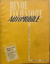 1961-3 CITROEN 2 CV  1956 A 1961 - FIAT 500 ET 500D  REVUE TECHNIQUE RTA