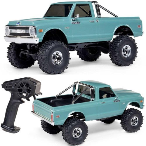 Axial scx30 chevrolet k10 teal - axial,