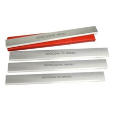 4 Pièces HSS Lames De Raboteuse 260mm 260mm fers de rabot Pour rabot Lurem 26...