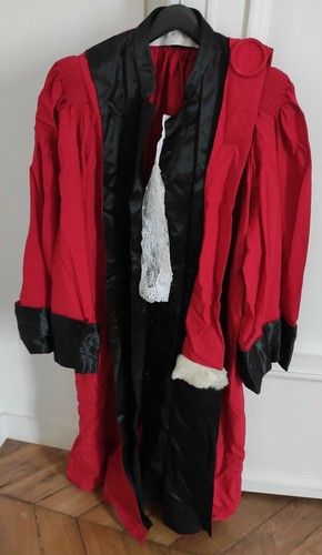 Robe magistrat dame tissu - robe, de
