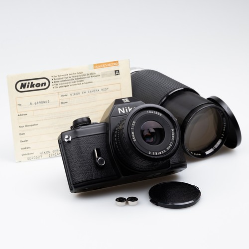 Serviced nikon black - em,