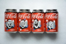 COCA COLA EURO UEFA FOOTBALL 2020 France. 4 cans Giroud Mbappé Kante Pavard