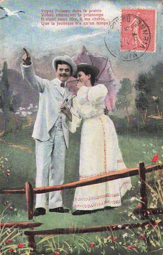 Couple elegant chapeau - couple,