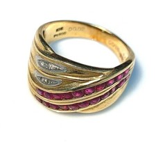 MAGNIFIQUE BAGUE OR 18 CARATS