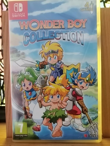 Wonderboy collection nintendo - wonderboy,