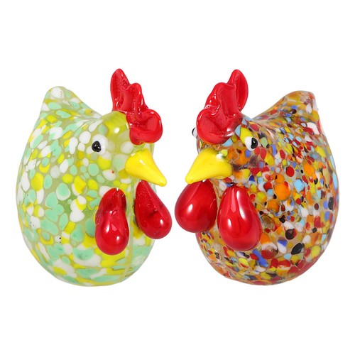 Pcs statue poules figurine - 2,