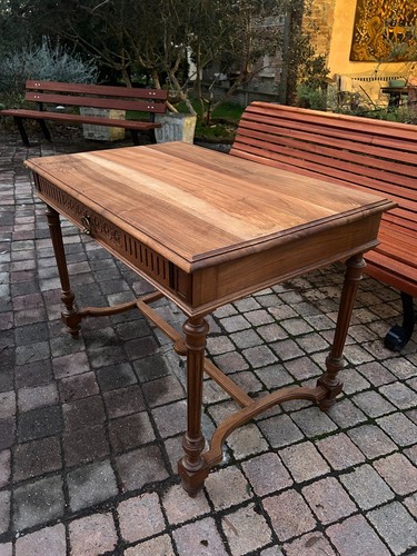 Petit bureau noyer - en,