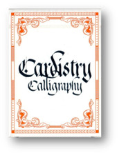 Cardistry Calligraphie (Rouge)