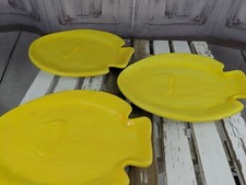 Summer living fish Beach plate